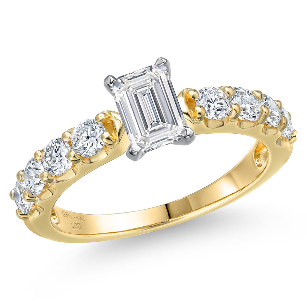 5_Ring in 14K Two Tone Gold
