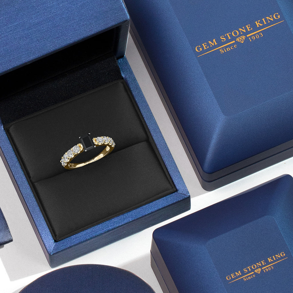 Ring in 14K Two Tone Gold