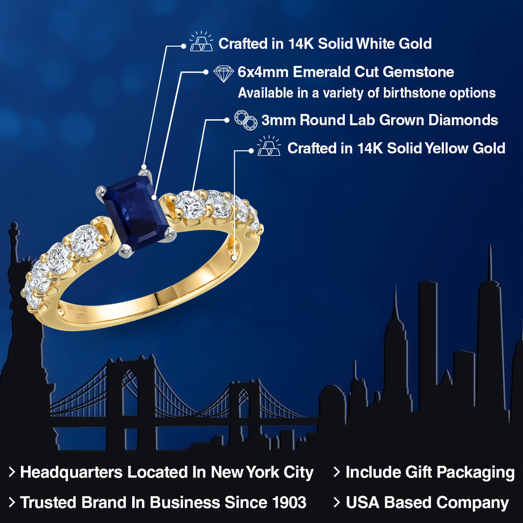 Ring in 14K Two Tone Gold