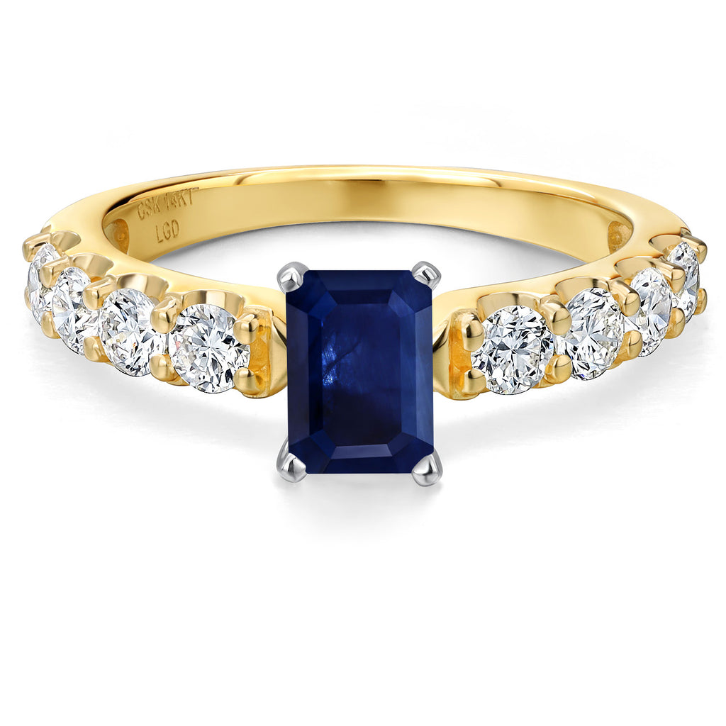 Ring in 14K Two Tone Gold