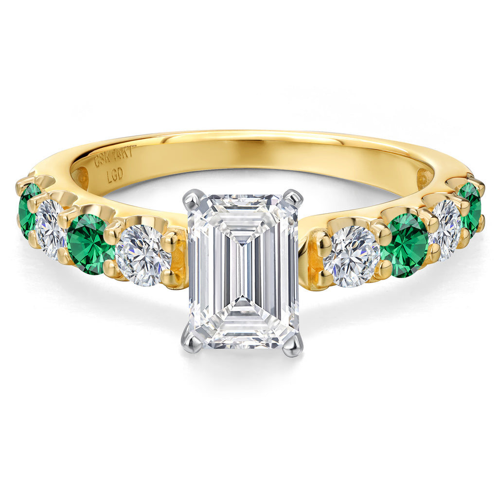 Ring in 14K Two Tone Gold