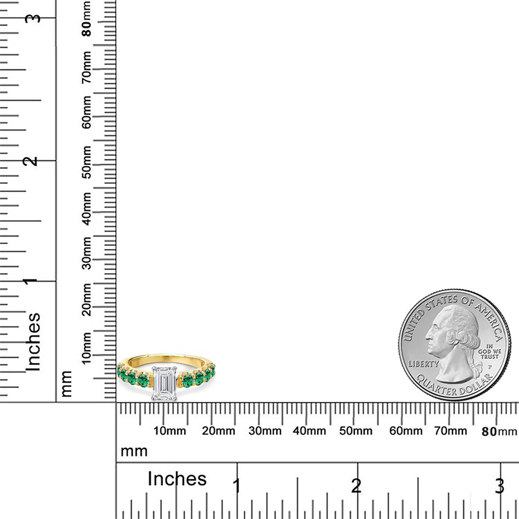 Ring in 14K Two Tone Gold