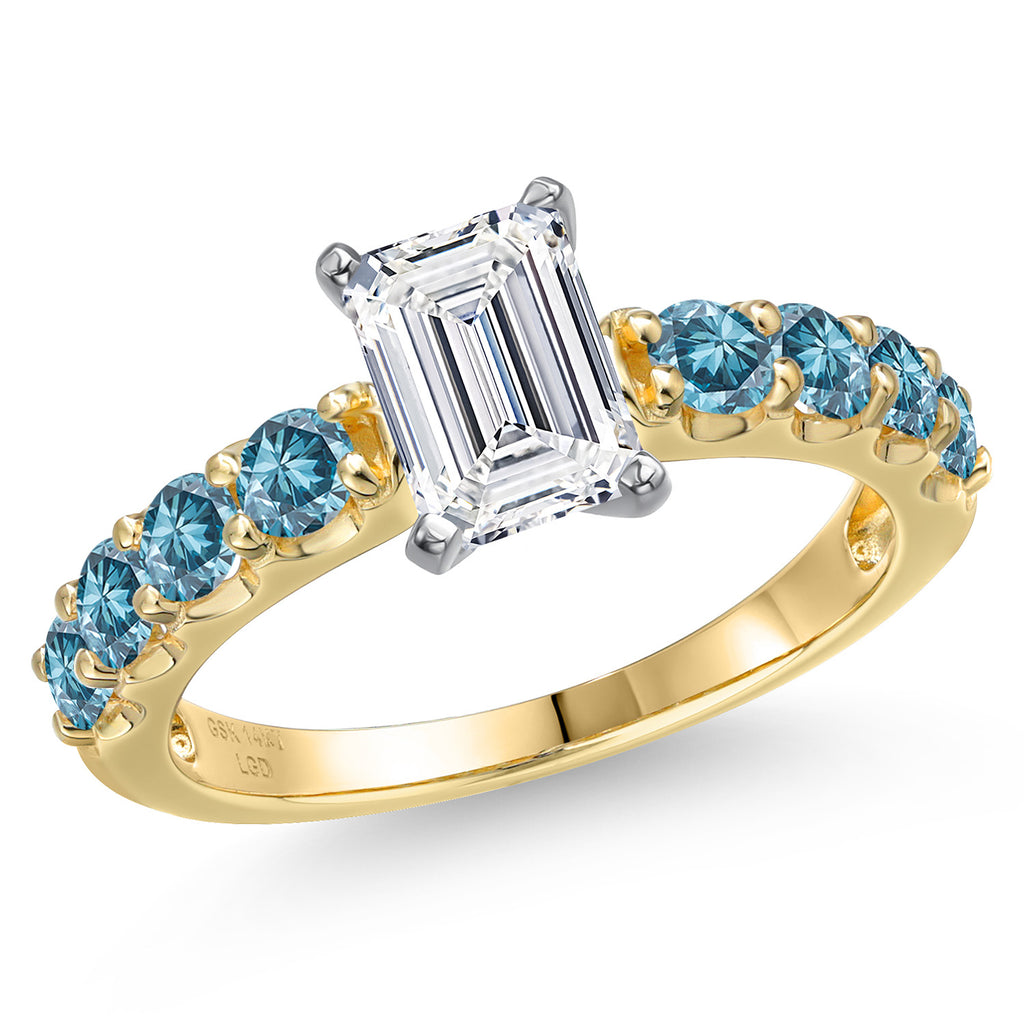 8_Ring in 14K Two Tone Gold