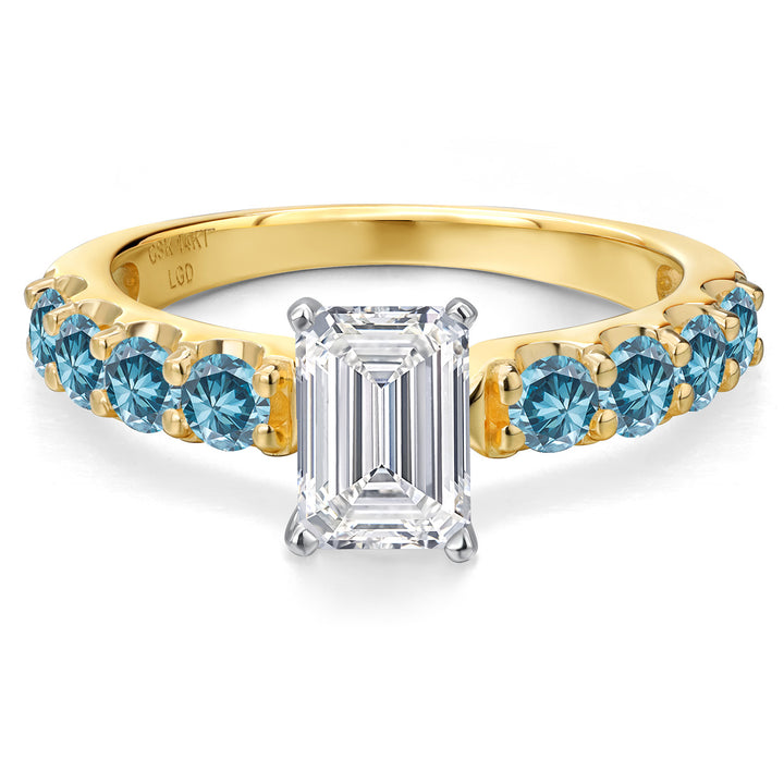 Ring in 14K Two Tone Gold