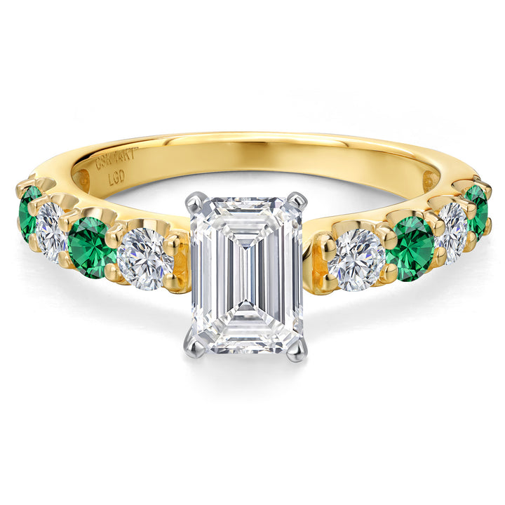 Ring in 14K Two Tone Gold