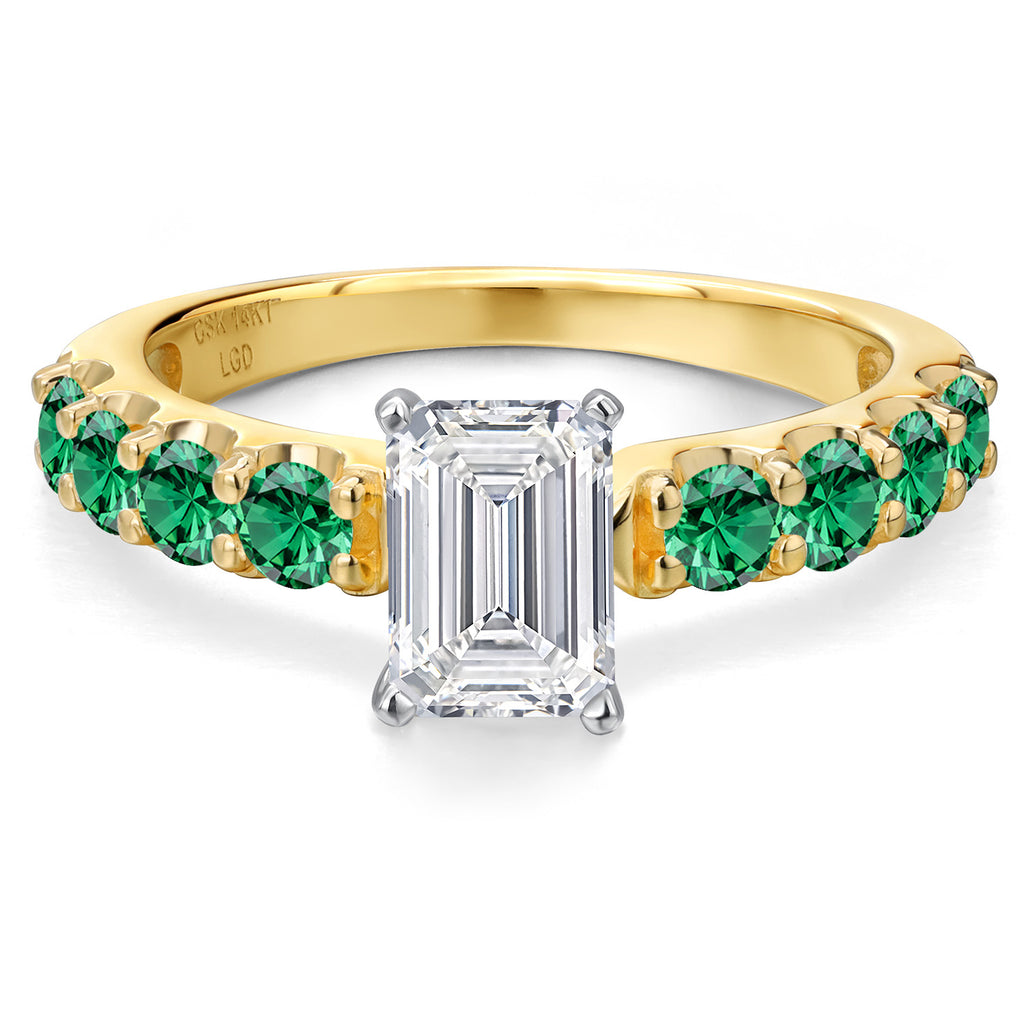 Ring in 14K Two Tone Gold