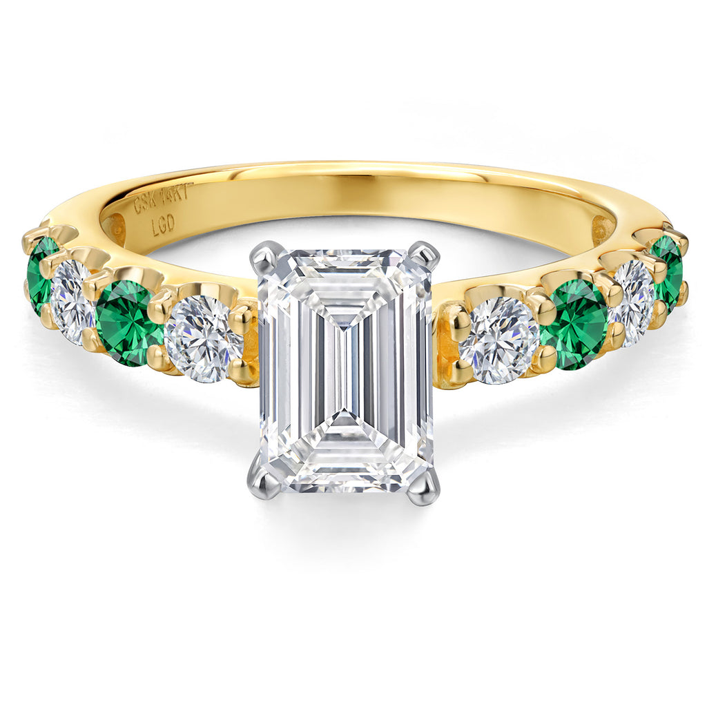 Ring in 14K Two Tone Gold