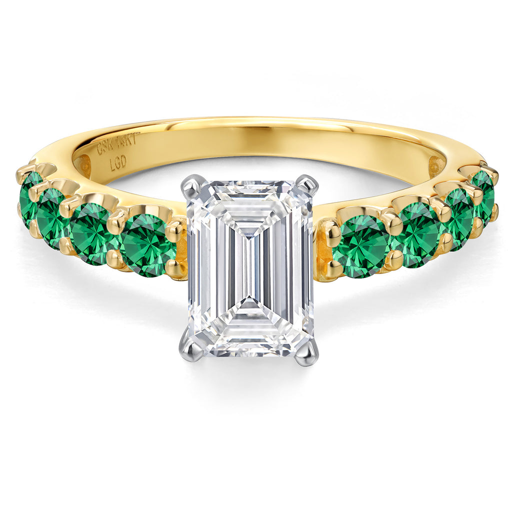Ring in 14K Two Tone Gold