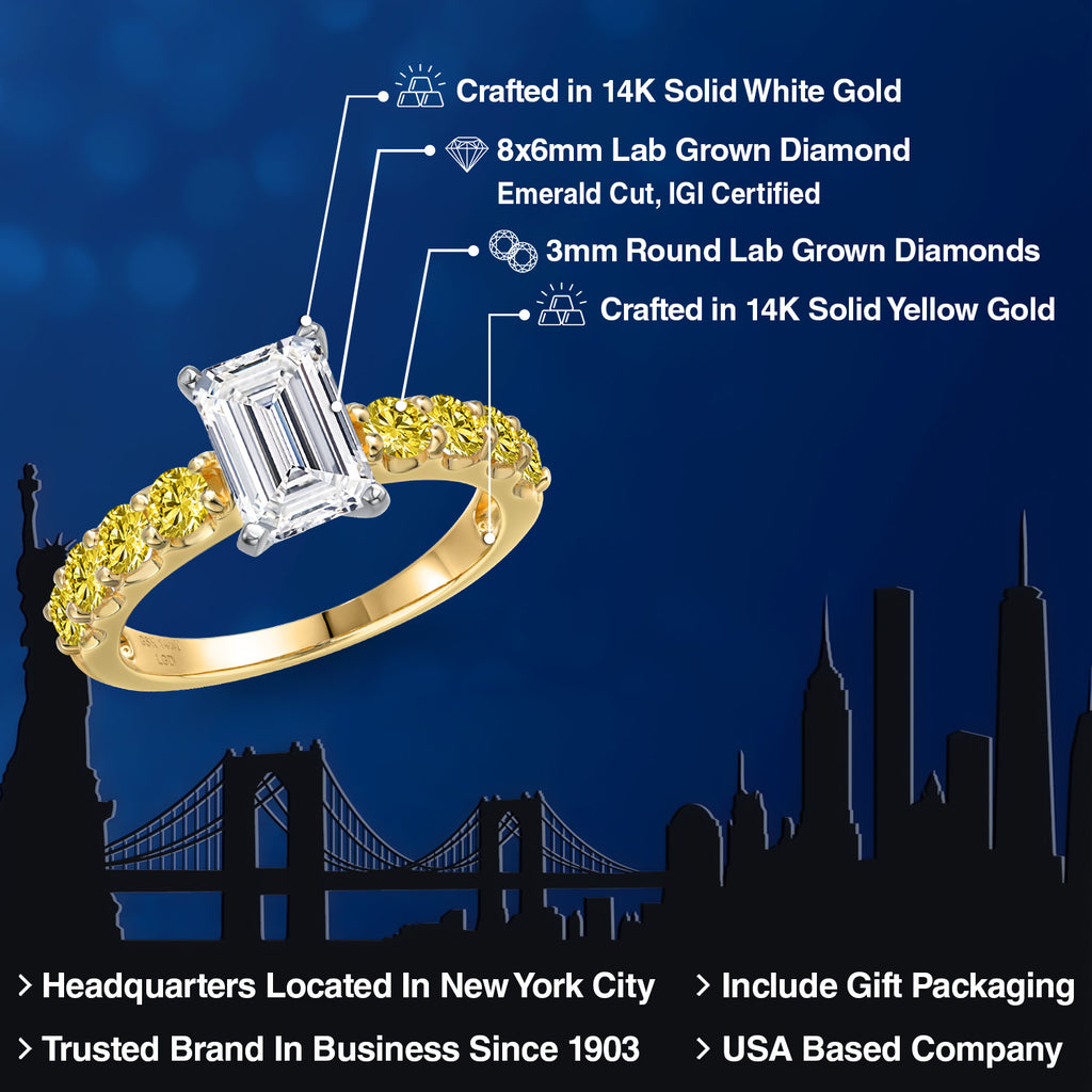 Ring in 14K Two Tone Gold