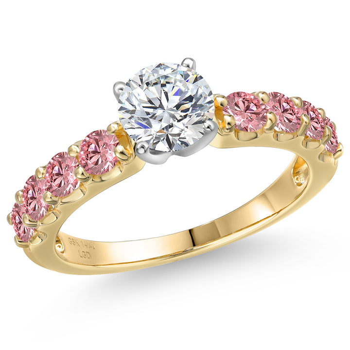 Center 1ct_6_Ring in 14K Two Tone Gold