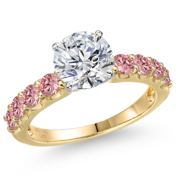 Center 2ct_5_Ring in 14K Two Tone Gold