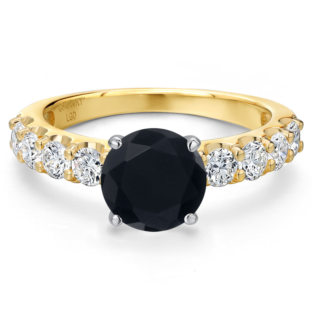 Ring in 14K Two Tone Gold