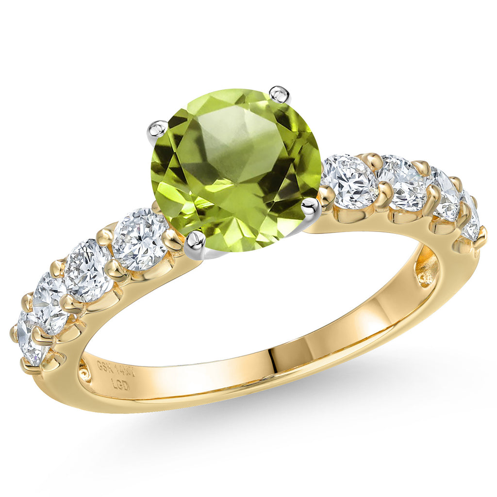 8_Ring in 14K Two Tone Gold
