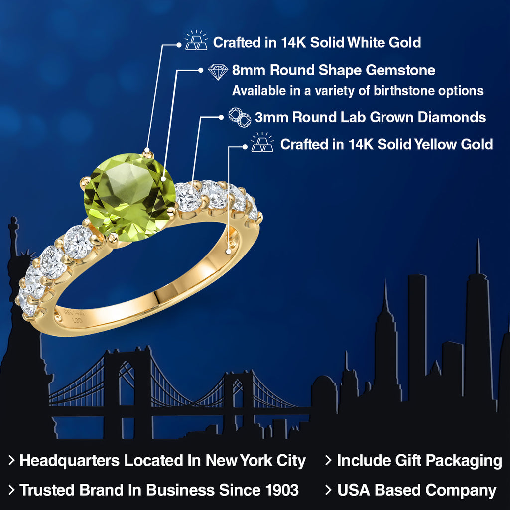 Ring in 14K Two Tone Gold