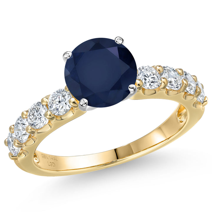 Ring in 14K Two Tone Gold