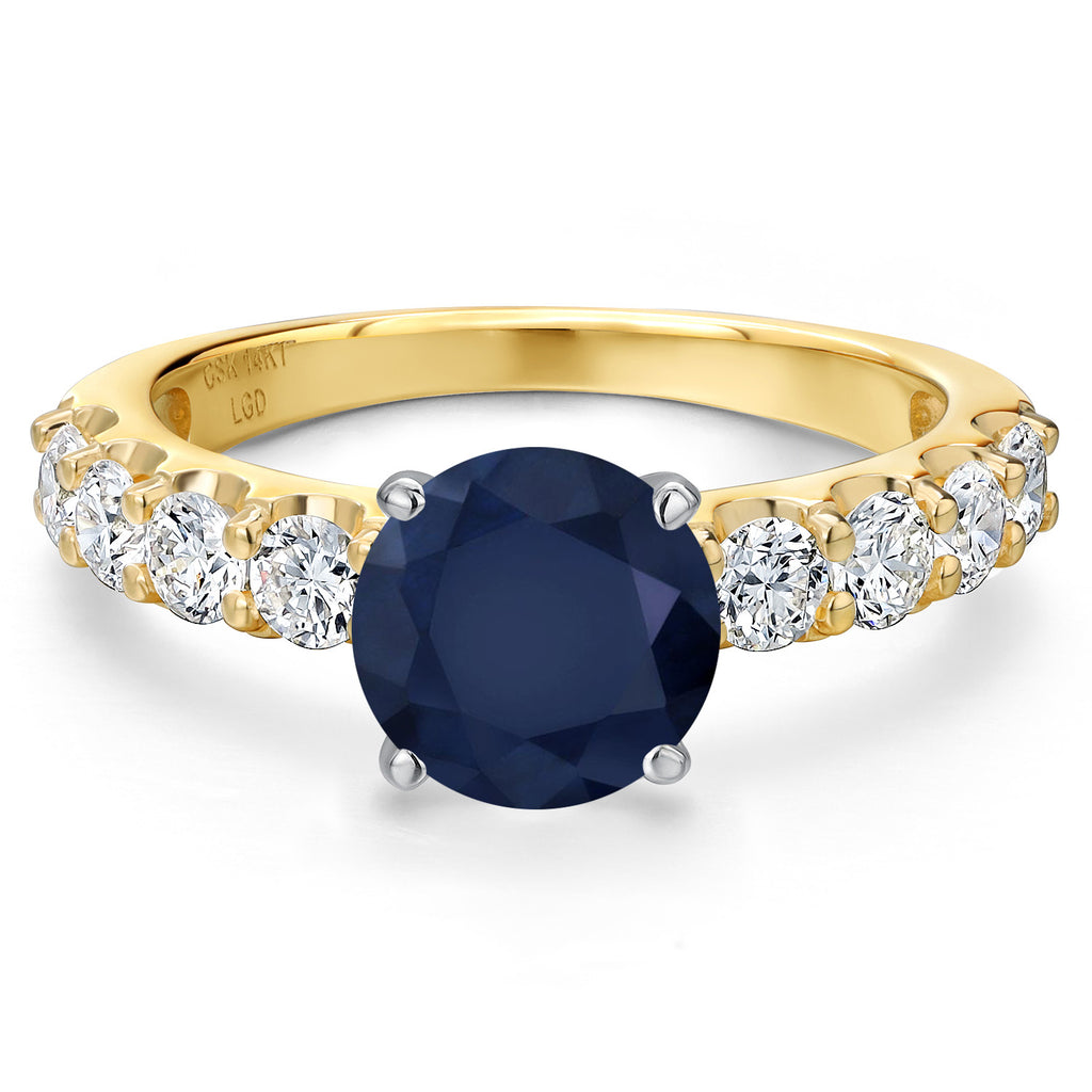 Ring in 14K Two Tone Gold