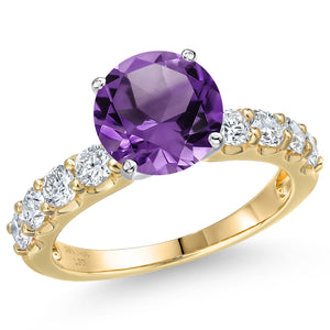 Ring in 14K Two Tone Gold