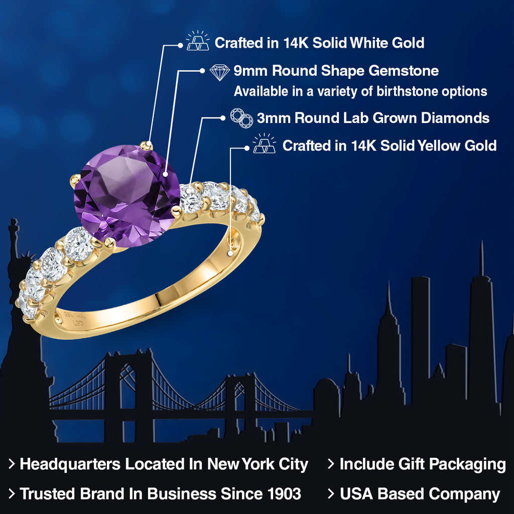 Ring in 14K Two Tone Gold