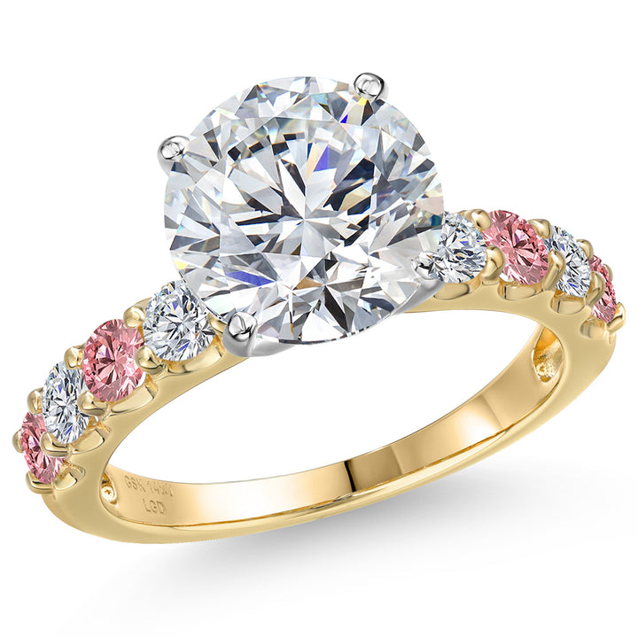 Center 4ct_7_Ring in 14K Two Tone Gold