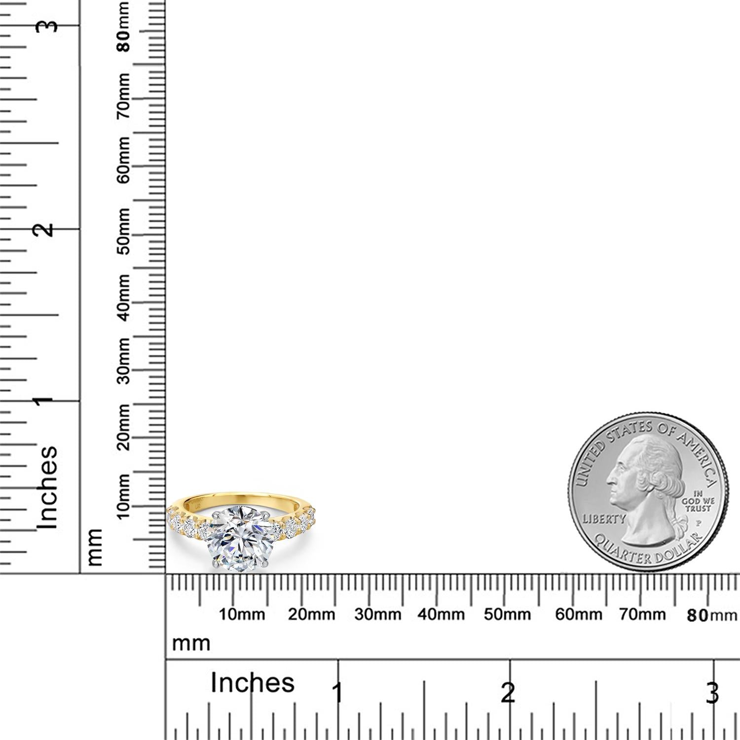 5_Ring in 14K Two Tone Gold