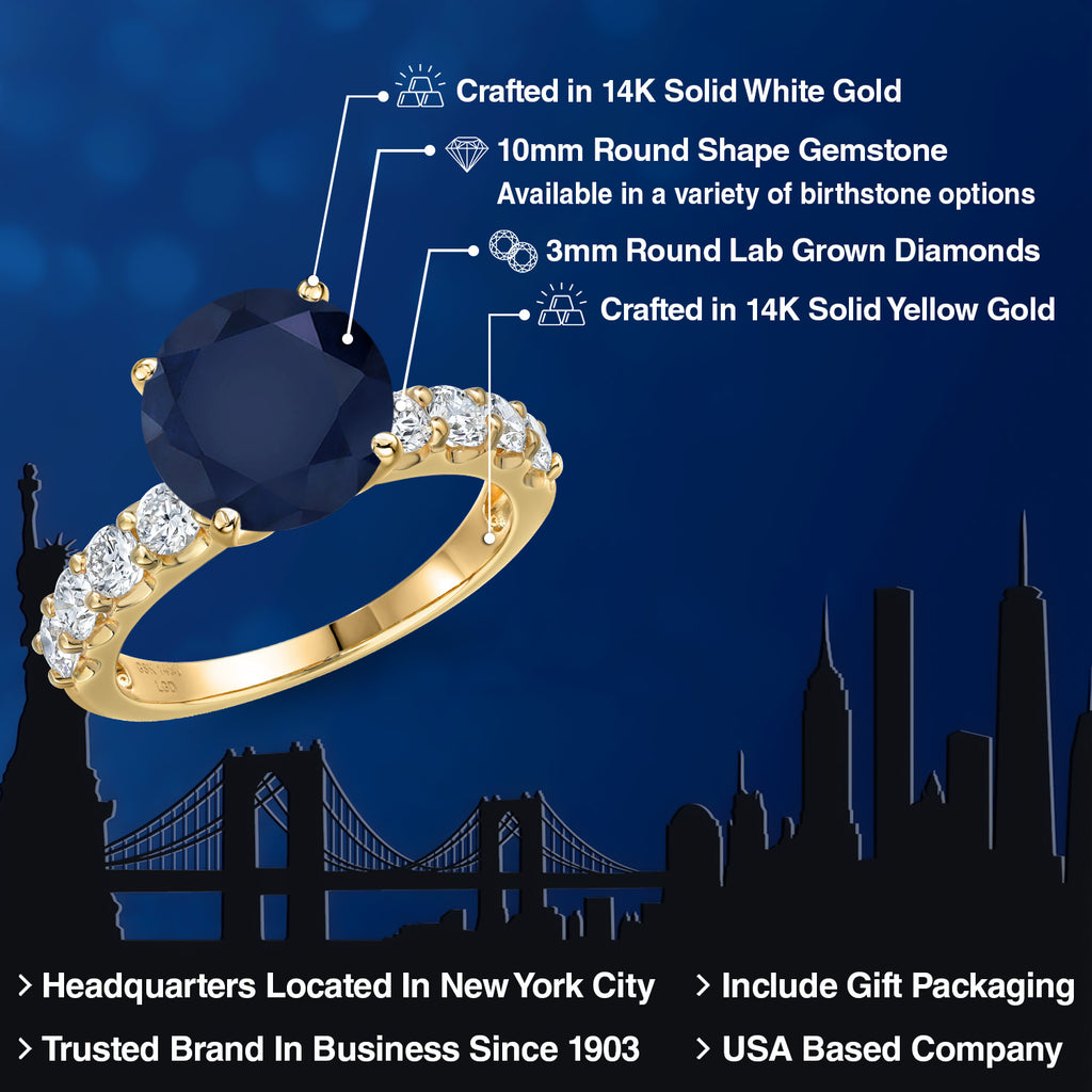 Ring in 14K Two Tone Gold