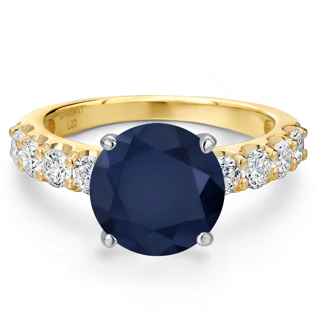 Ring in 14K Two Tone Gold