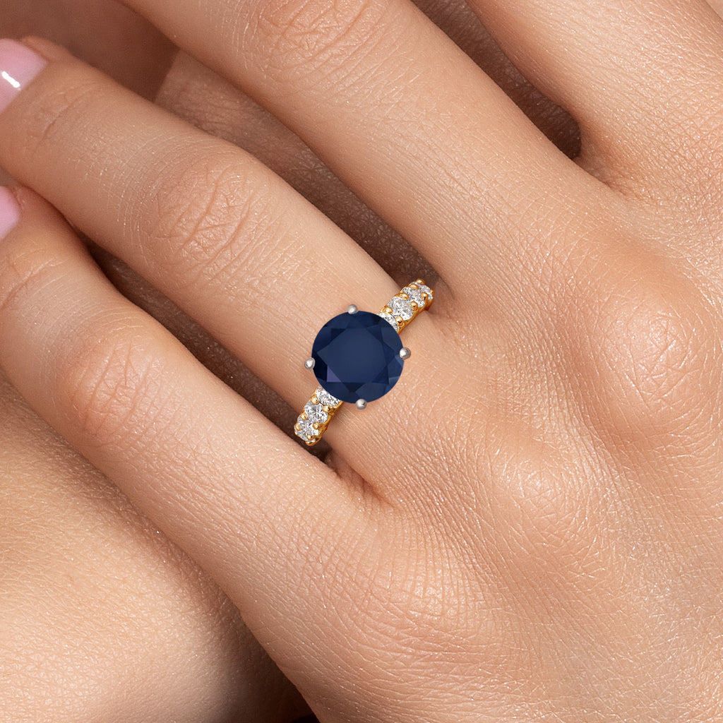 Ring in 14K Two Tone Gold
