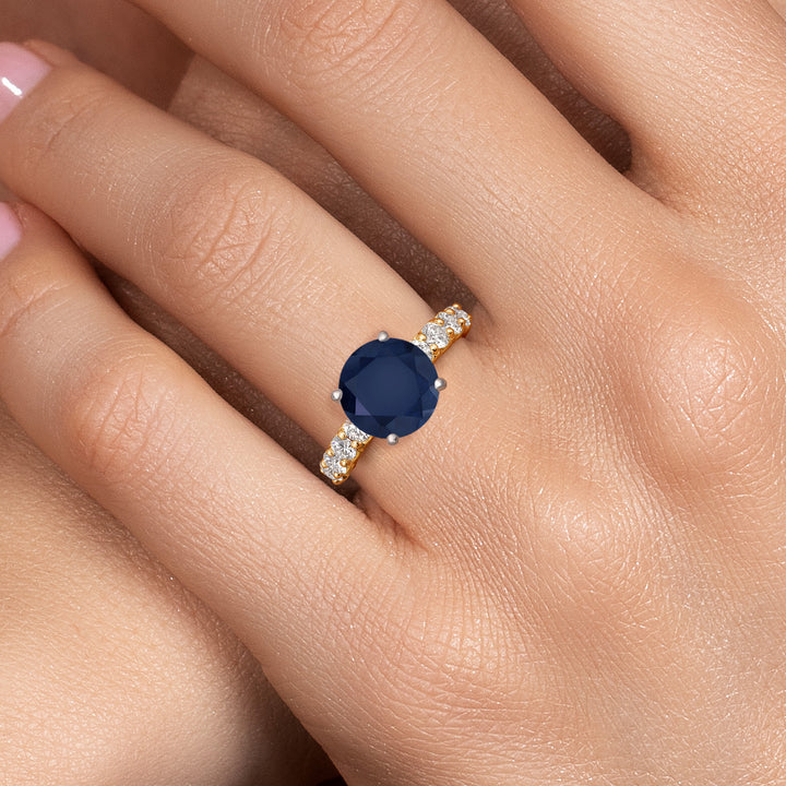 Ring in 14K Two Tone Gold