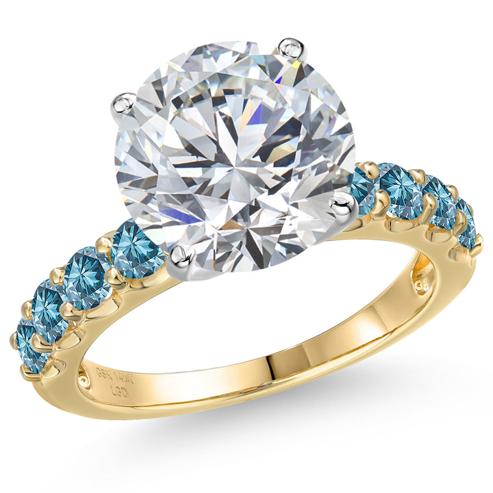 Center 5ct_8_Ring in 14K Two Tone Gold