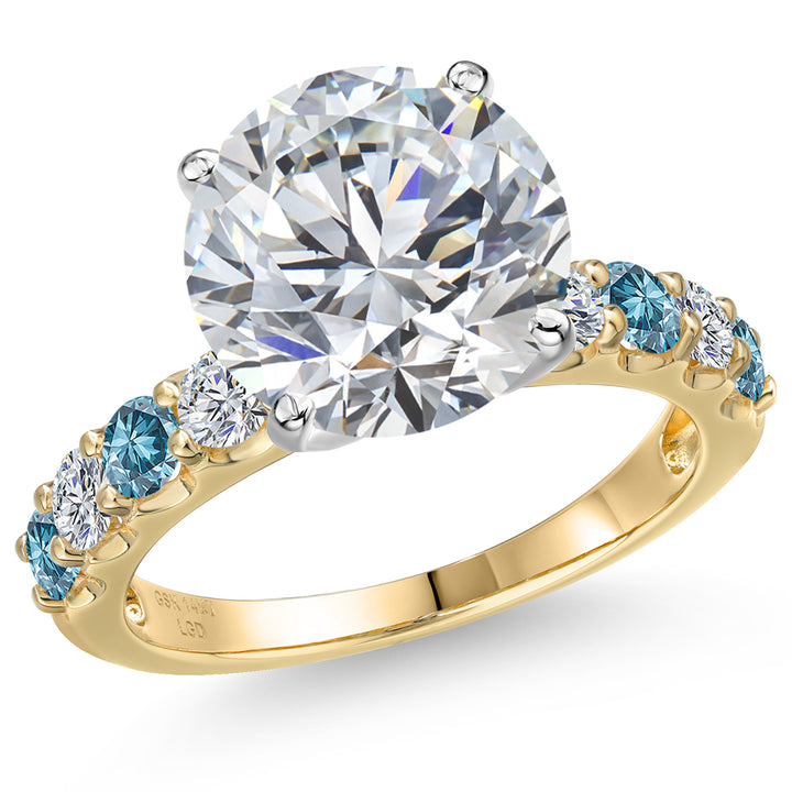 Center 5ct_6_Ring in 14K Two Tone Gold