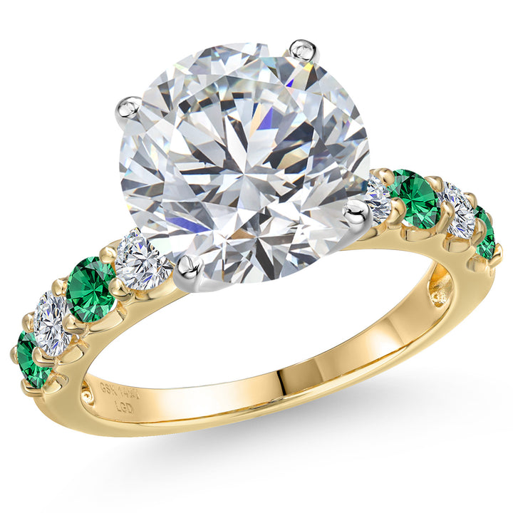 Center 5ct_5_Ring in 14K Two Tone Gold