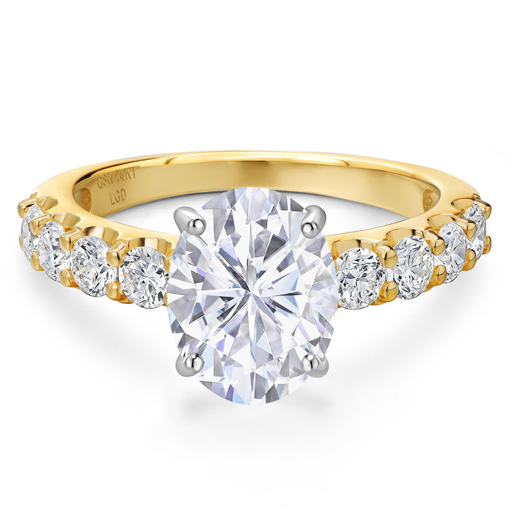 Ring in 14K Two Tone Gold