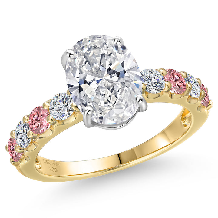 8_Ring in 14K Two Tone Gold