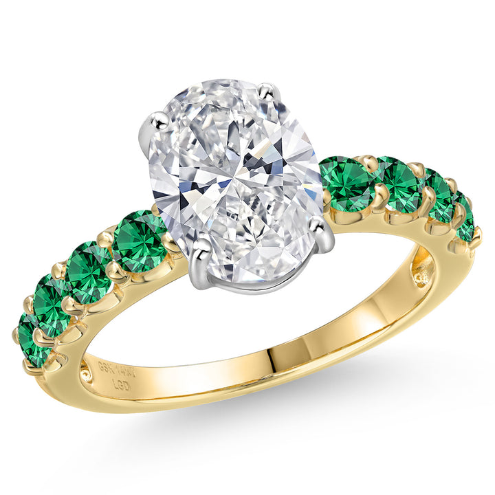 Ring in 14K Two Tone Gold