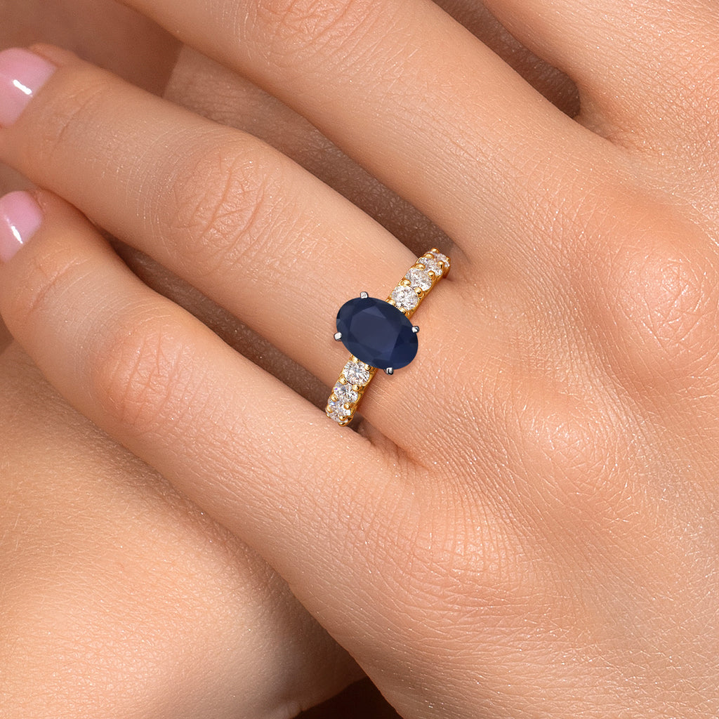 Ring in 14K Two Tone Gold