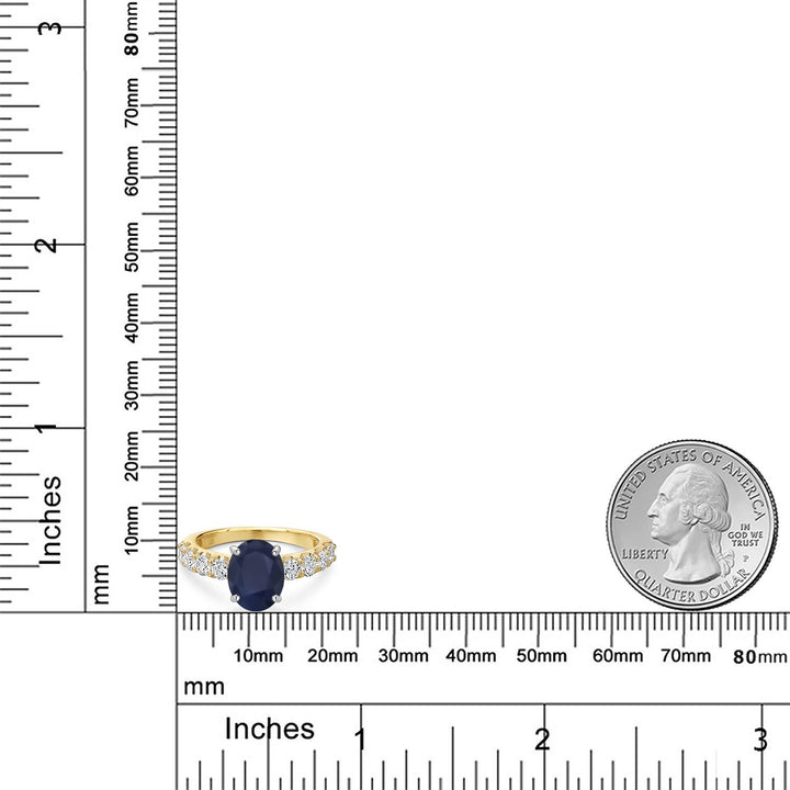 Ring in 14K Two Tone Gold