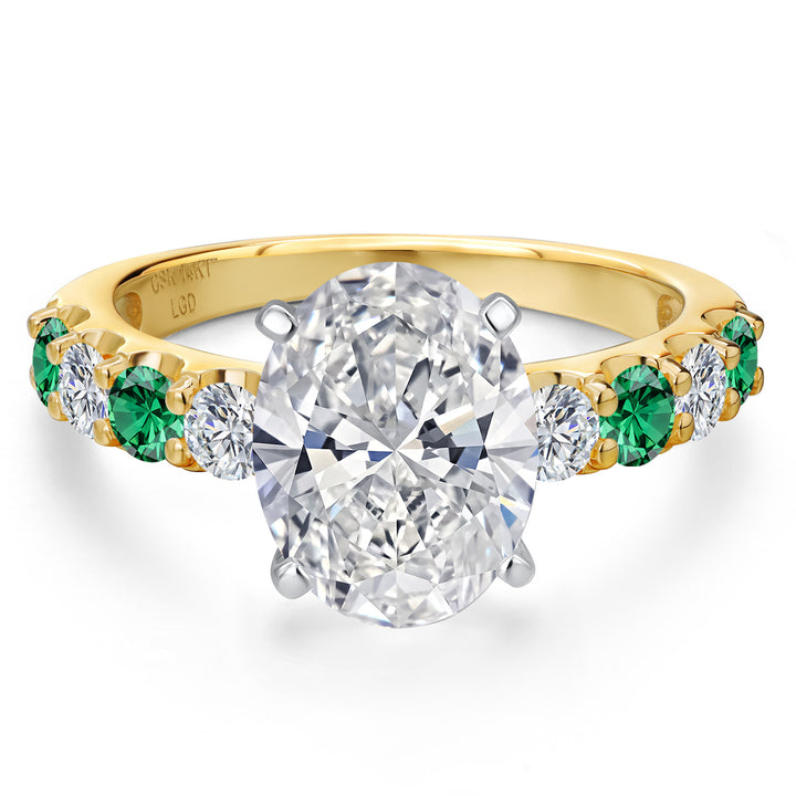 Ring in 14K Two Tone Gold