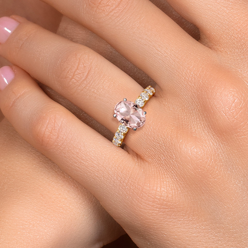 Ring in 14K Two Tone Gold