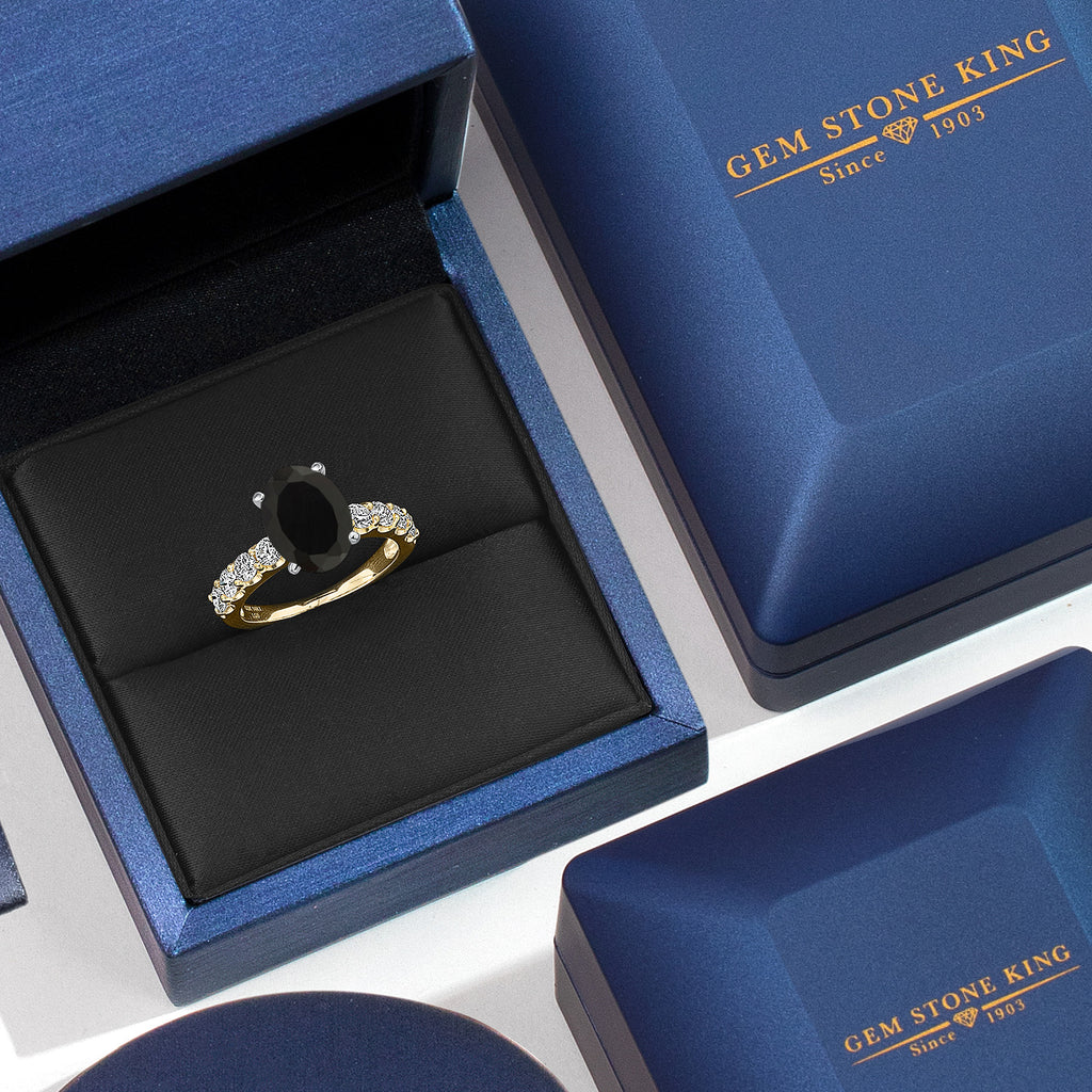 Ring in 14K Two Tone Gold
