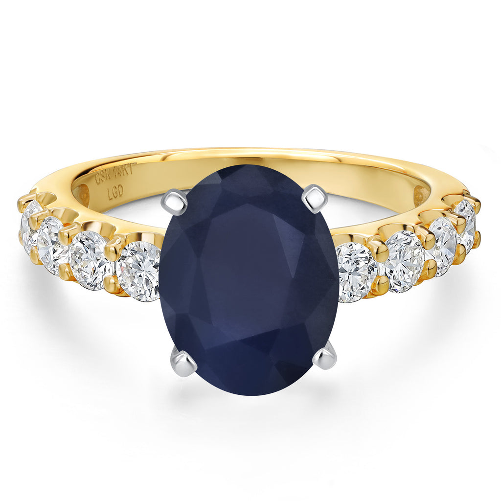 Ring in 14K Two Tone Gold