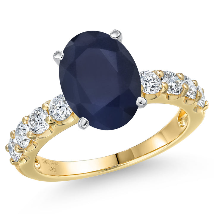 Ring in 14K Two Tone Gold