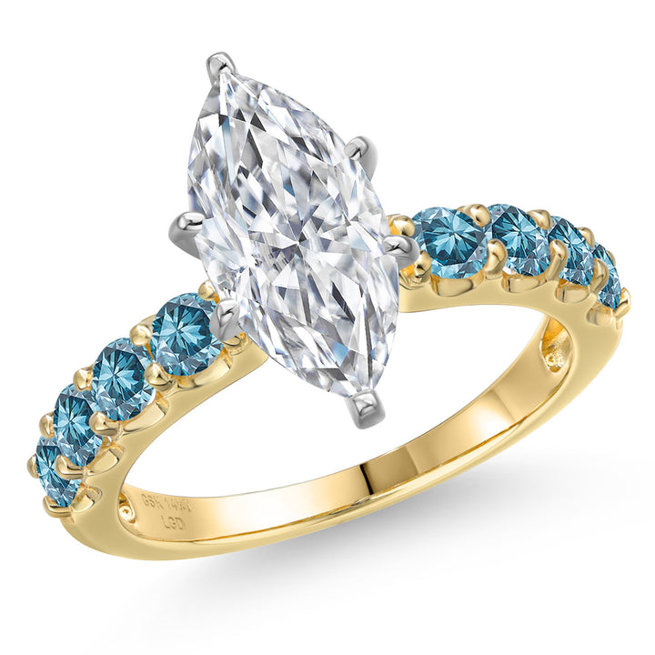 9_Ring in 14K Two Tone Gold