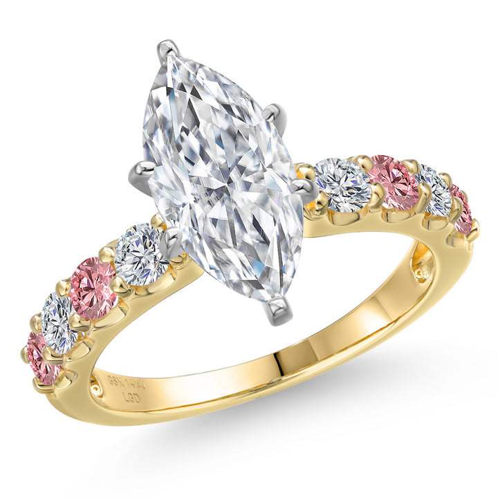 5_Ring in 14K Two Tone Gold