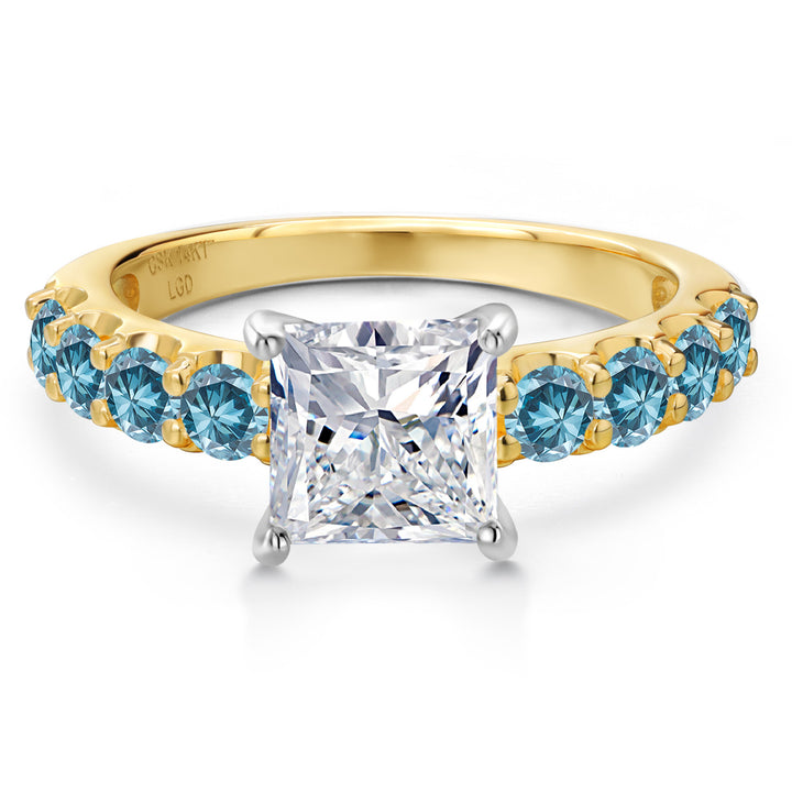 Ring in 14K Two Tone Gold