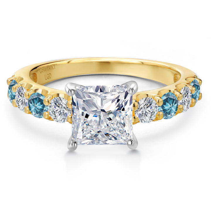 Ring in 14K Two Tone Gold