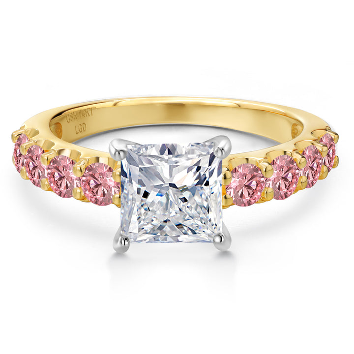 Ring in 14K Two Tone Gold