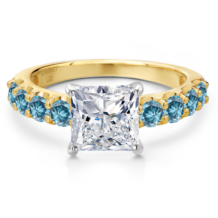 Ring in 14K Two Tone Gold