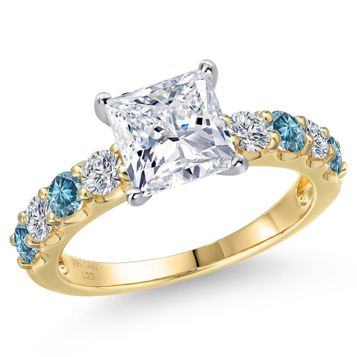 9_Ring in 14K Two Tone Gold