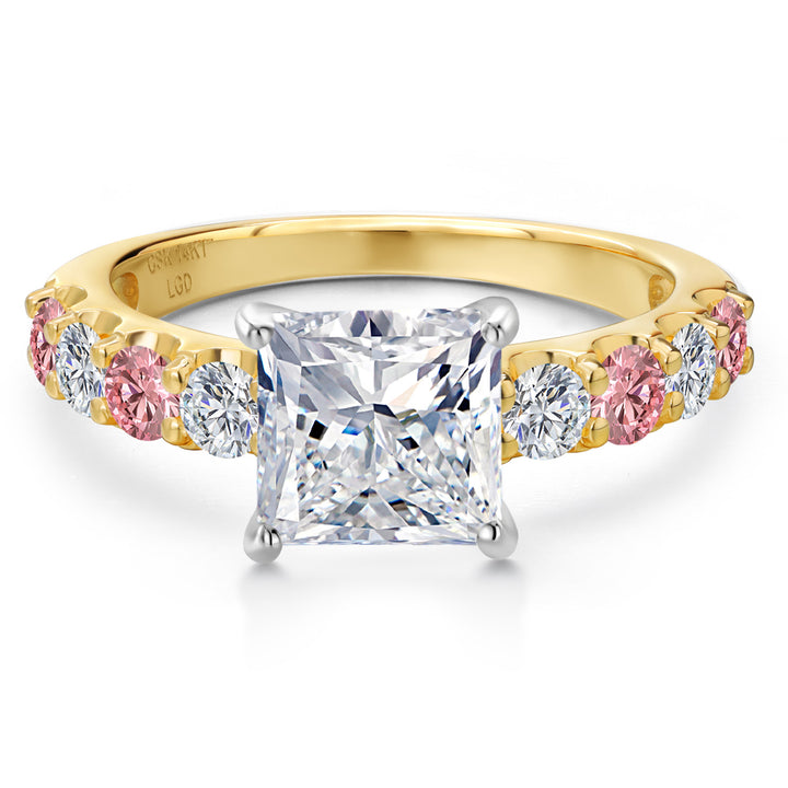 Ring in 14K Two Tone Gold