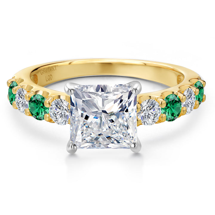 Ring in 14K Two Tone Gold